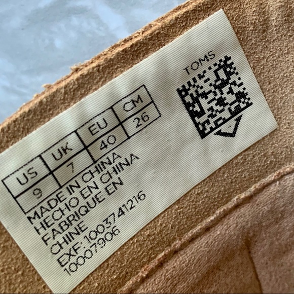 TOMS Majorca Suede Slide Sandal 9 - Picture 8 of 8